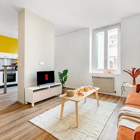 T2 Cosy Tout Equipe Hyper Centre - Wifi - Netflix *